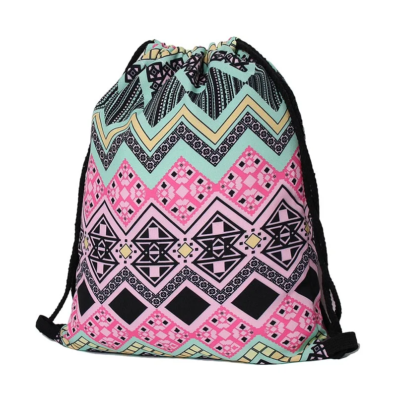 Легкий дорожный рюкзак на шнурке сумка уличный дешевый мочила детская