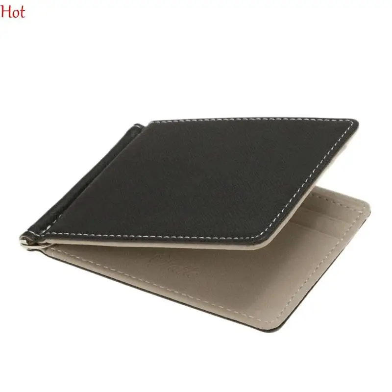 Визитница кожаная сумка Корея Многофункциональный Magic Зажимы для денег 3 цвета