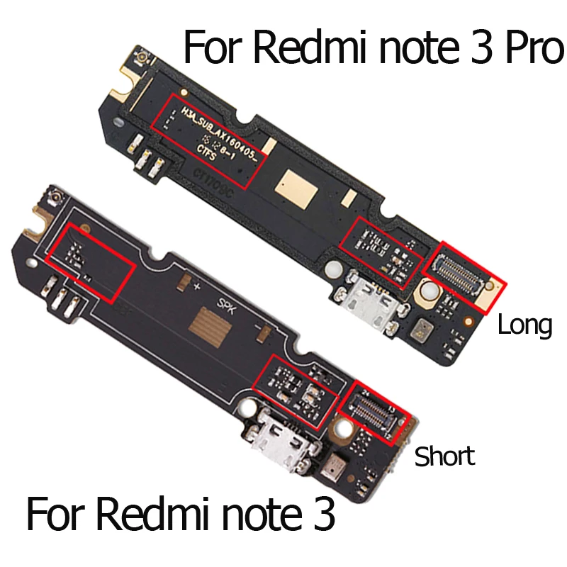 1 шт. Hing качество для Xiaomi Redmi Note 3 Pro Micro Dock Соединительная Плата usb зарядный порт гибкий кабель