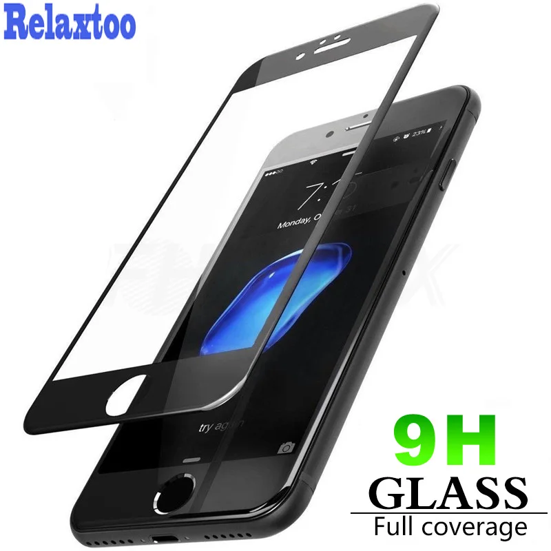 3D Черный протектор экрана для iPhone Xs Max Xr X 8 Plus Защитное стекло для iPhone 7 6 S 6 S 7plus 8 Plus 10 Full Pelicula