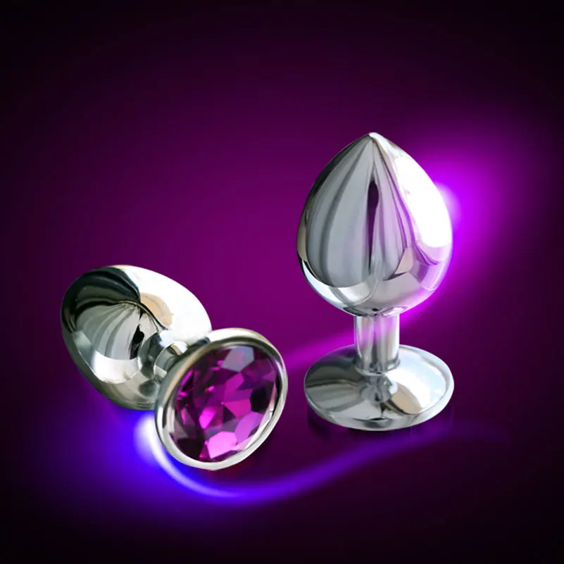 Металлическая Анальная пробка стимуляторы для задней двери анальный