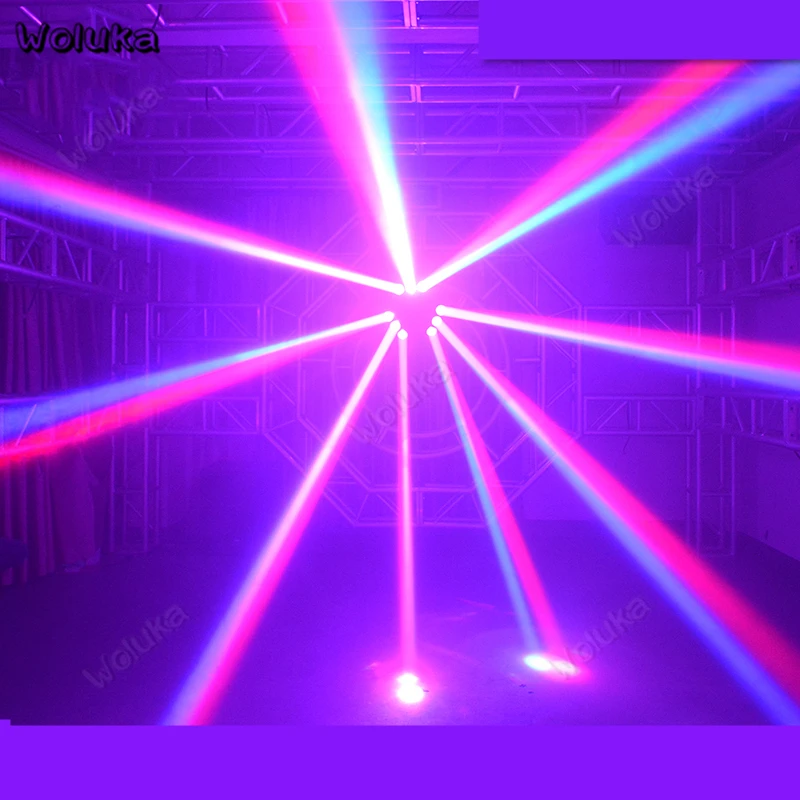 9-глазный светодиодный Par DMX ДИСКО-вечеринка Лазерное Освещение DJ ночник для