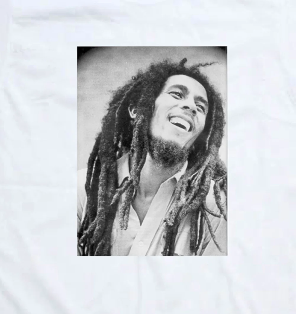2015 New Style Individuality Originality BOB MARLEY casual t Shirt Men t-shirts 100% Cotton Free Shipping | Мужская одежда