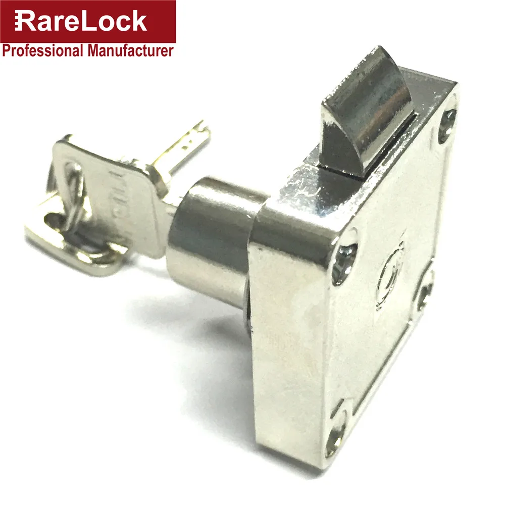 Новый замок выдвижного ящика цинк никелевый сплав Безопасность замки для ящик