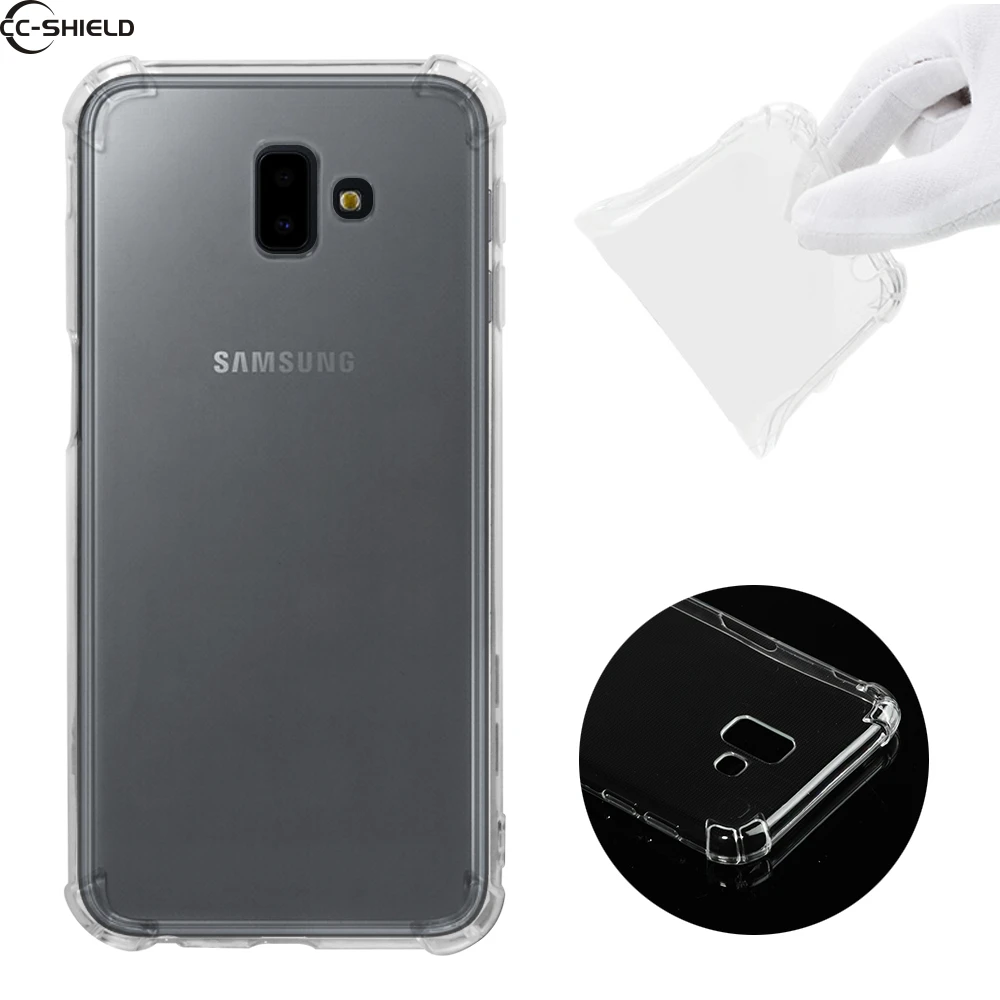 Мягкий чехол для Samsung Galaxy J6 J 6 Plus SM J610F J610FN/DS SM-J610F SM-J610FN/DS ультратонкий прозрачный