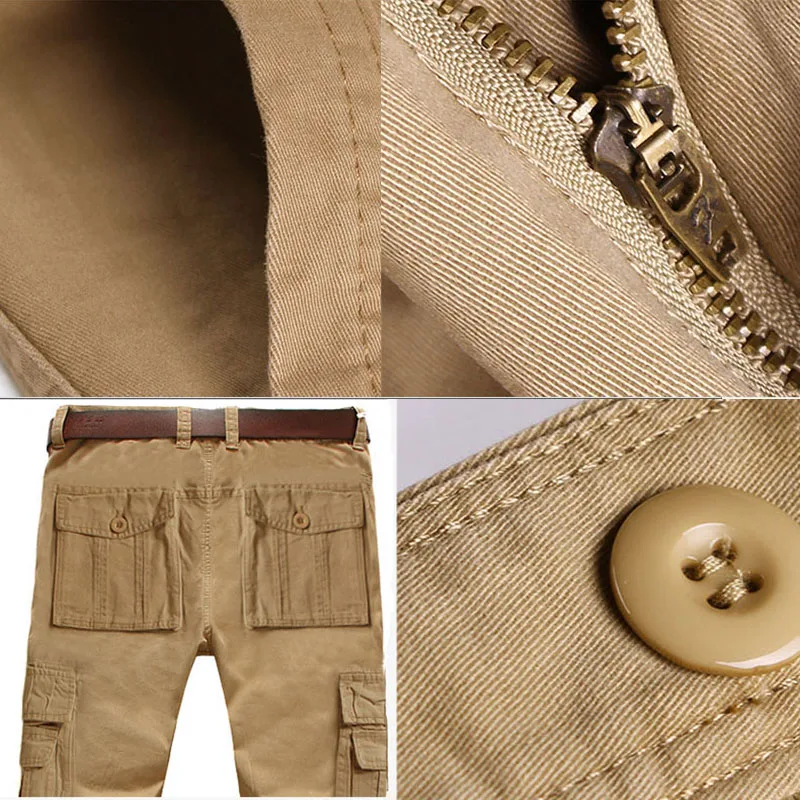 RAY GRACE мужские брюки карго для улицы Стрейчевые быстросохнущие Военный стиль