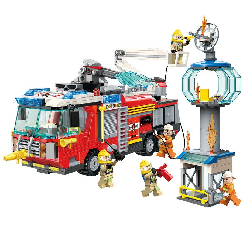 647 шт Детские развивающие строительные блоки игрушка Совместимость с legoingly город