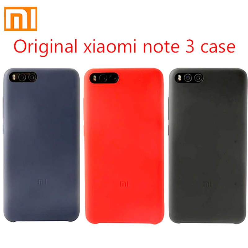 Оригинальный силиконовый чехол для xiaomi Note3 защитный с полной защитой от падения