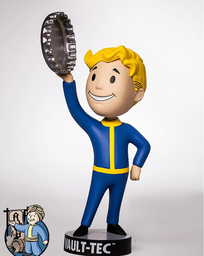 7 стилей 13 см Fallout 4 хранилище для мальчиков качающейся головой ПВХ фигурка