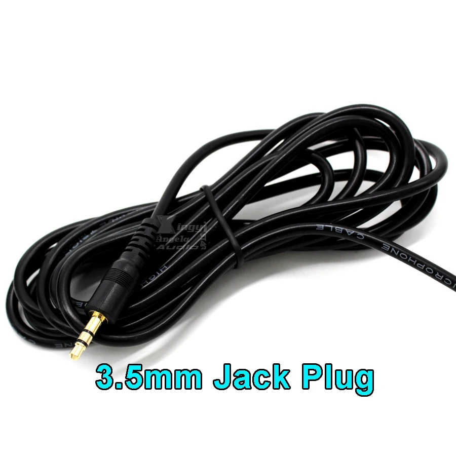 Направленный проводной микрофон конденсаторный 3 5 мм система караоке для