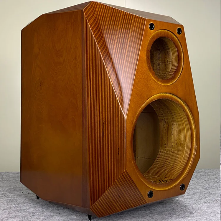 L 194 HiFi пустой корпус для колонок 6 5/8 дюймов двухсторонний настоящий однотонный