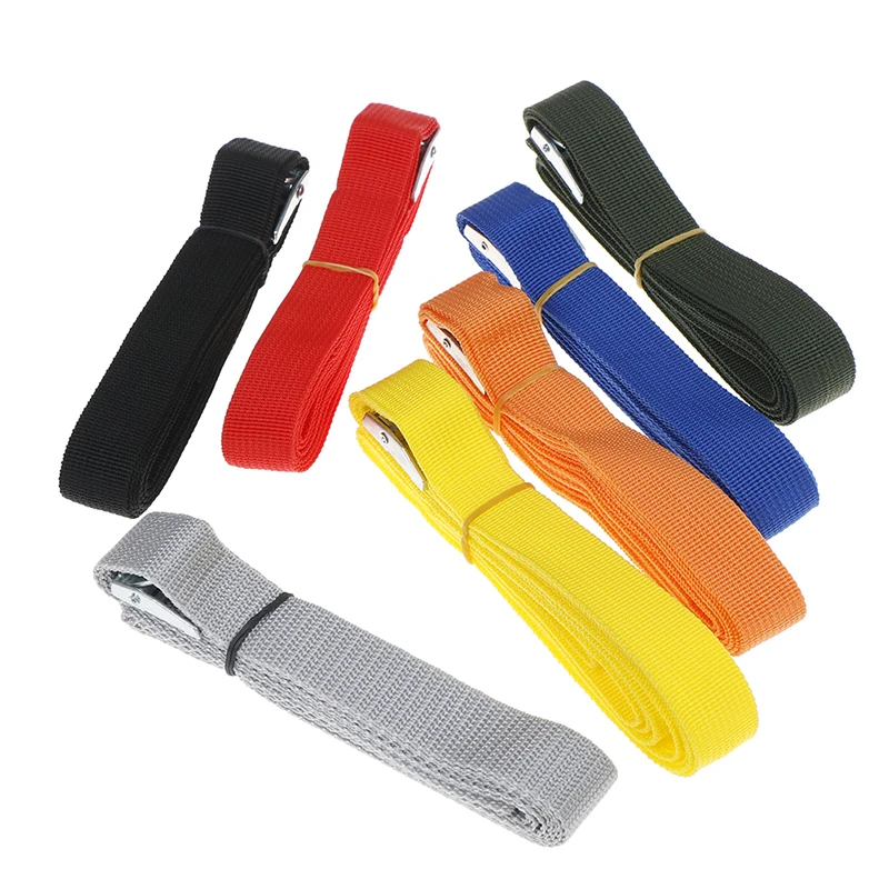 2.5cm*2.5m Luggage Strap Tied Auto Car Boat Fixed Belt With Alloy Buckle Tension Rope Ratchet Tie | Автомобили и мотоциклы