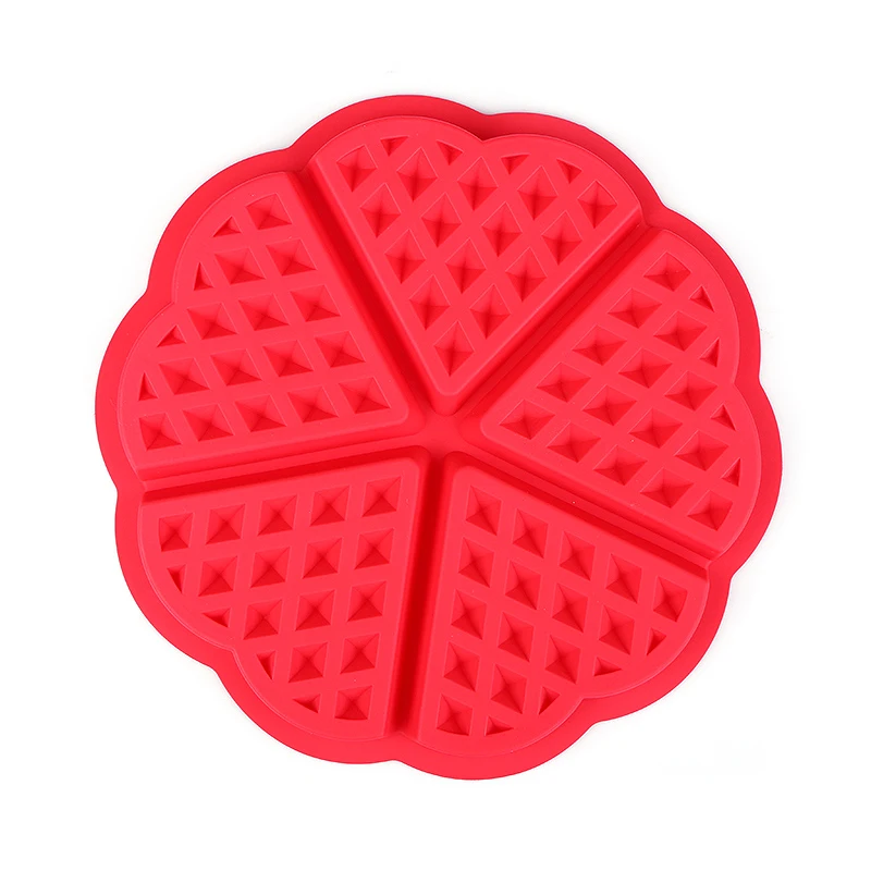 1 шт. силиконовая форма для вафель 2 формы|baking tools|molde wafflesilicone mold waffle |