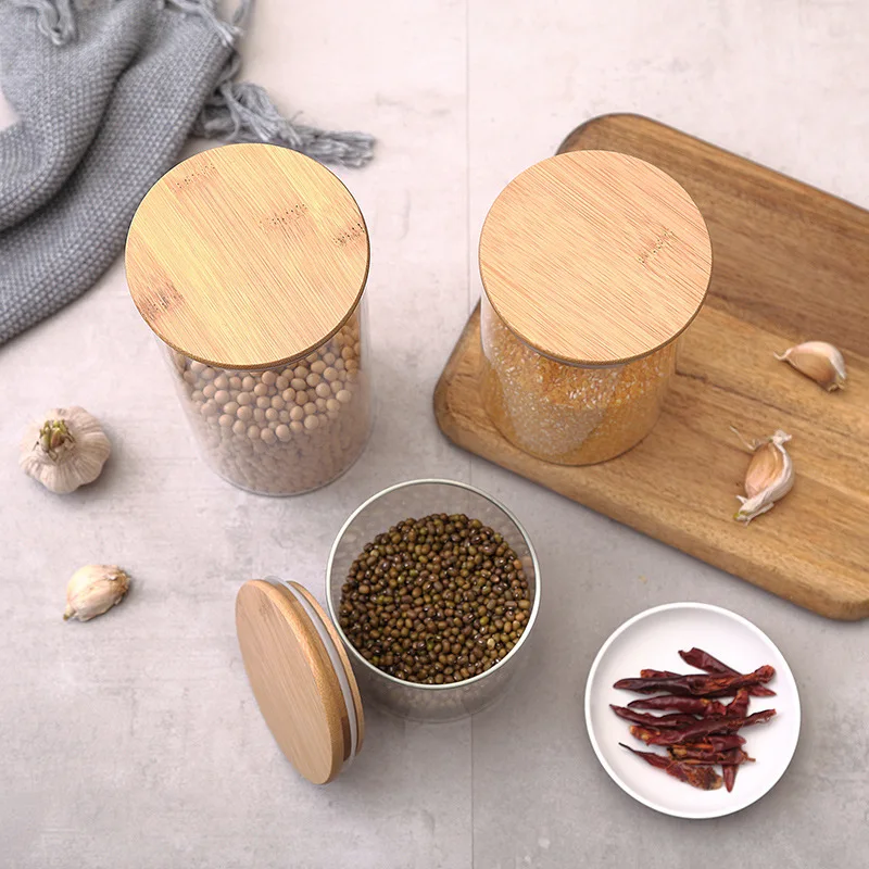 Экологичная бутылка для хранения, для кухонного магазина, для хранения пищевых ингредиентов, для хранения орехов, зерен, конфет, печенья, холодильник, классификация, банка для хранения