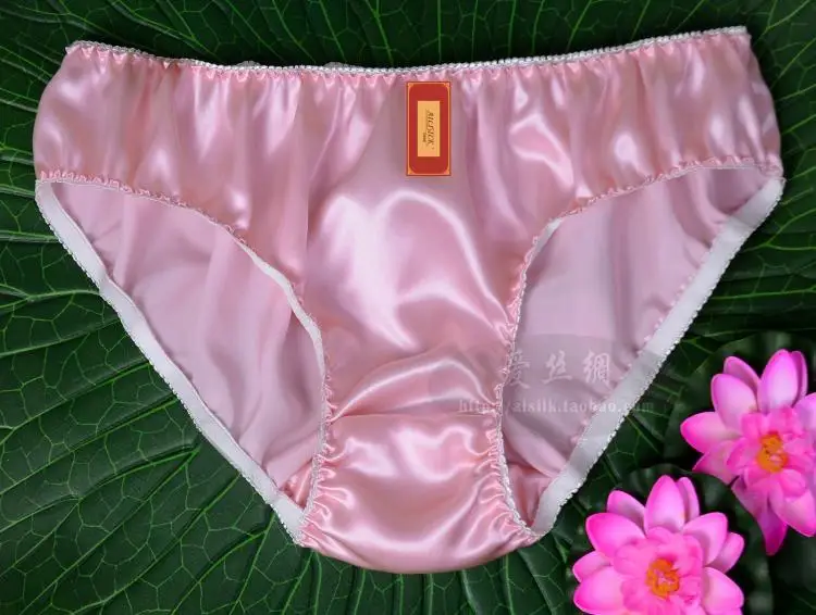 Женские шелковые трусы 100% натуральный шелк шорты высокое качество 30 момме