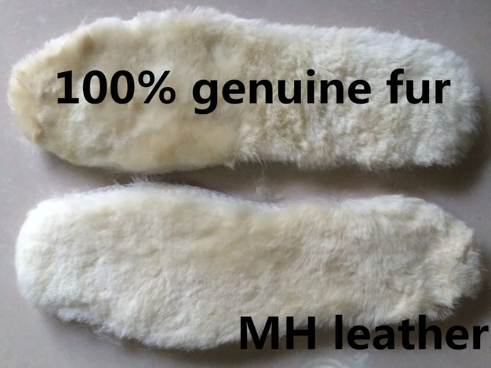 Enlarge Genuine Sheep Fur Insloe, Woolen Insloes all size fur insoles, winter insloe
