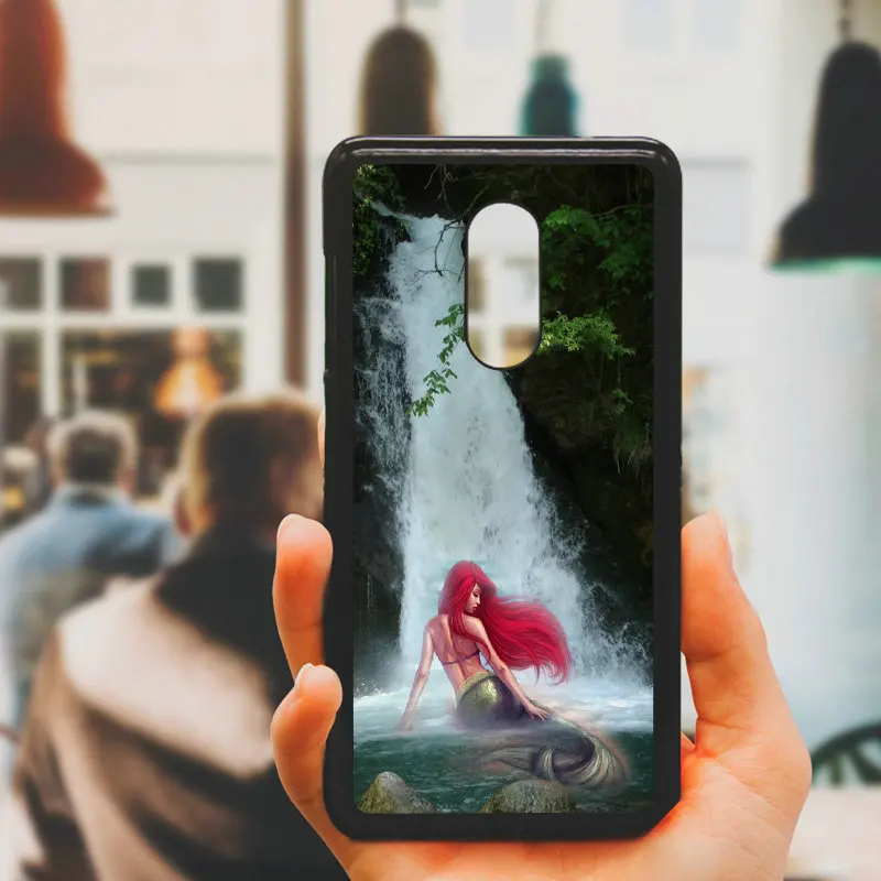 Чехлы для мобильных телефонов beauty Little Mermaid Жесткий ПК чехол Xiao mi Red 3X 6 5 5S плюс