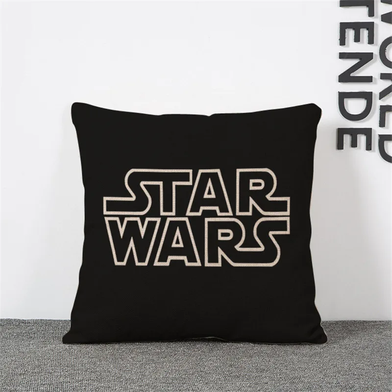 Мультяшные звезды черный красный узор домашний диван кофейня оформление отеля