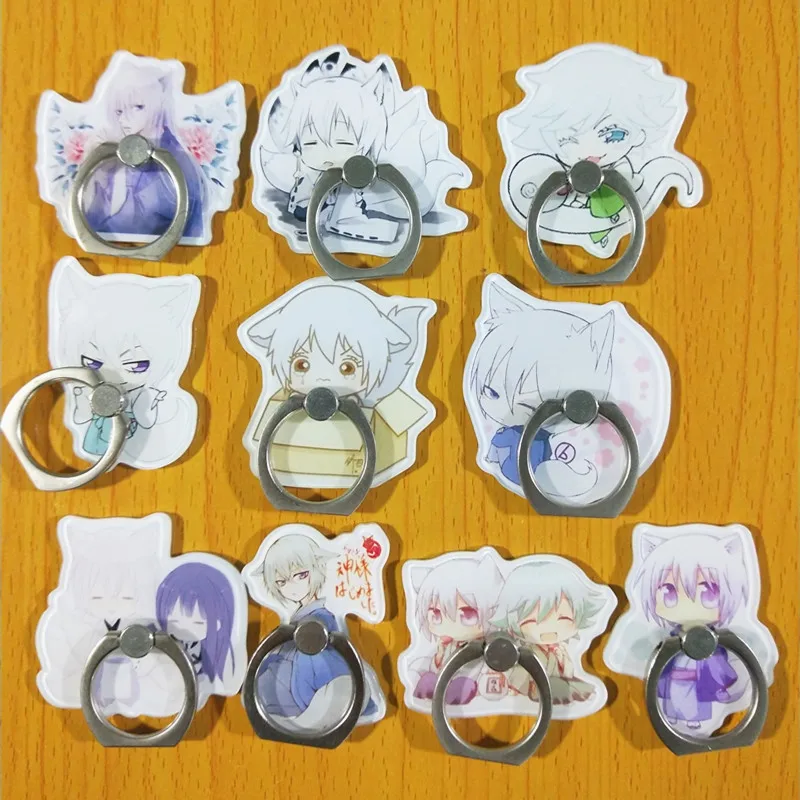 10 шт./лот аниме Kamisama палец кольцо мобильный телефон стенд держатель акриловые 360