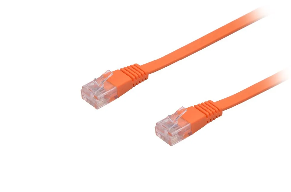 Прямая поставка плоский кабель Ethernet CAT5E длиной 1 5 мм из чистой меди RJ45 м |