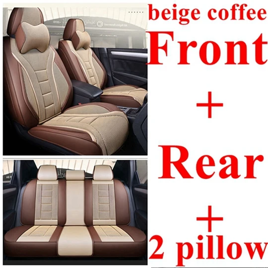 beige coffee Чехол на автомобильное сиденье для Opel astra g Astra h Astra j mokka insignia ampera Andhra zafira Karl Combo Marina Agila Vectra zafira - Название цвета: beige coffee