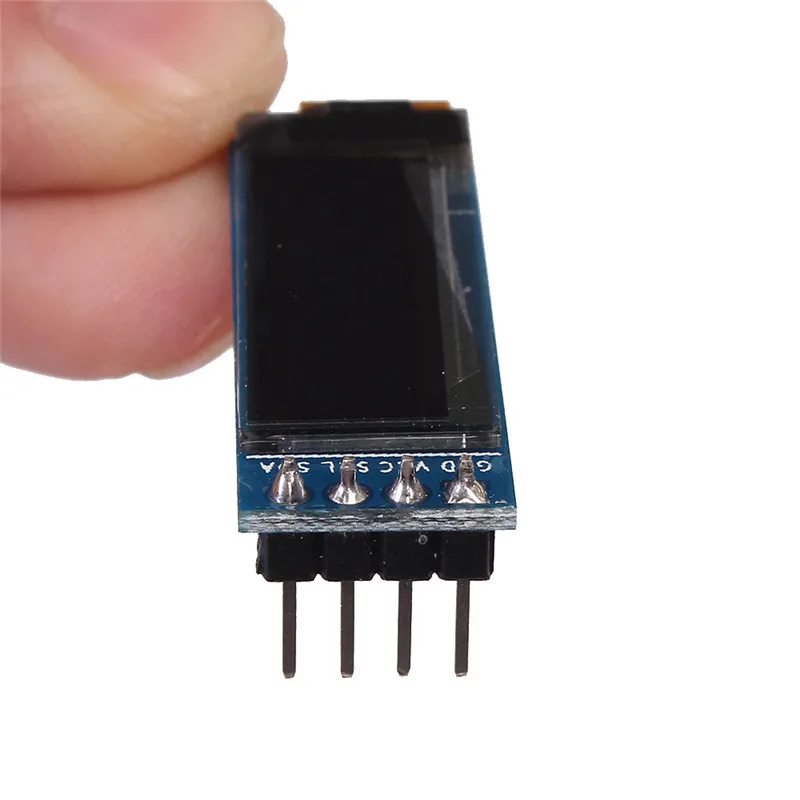 Модуль ЖК дисплея OLED для Arduino SSD1306 I2C 0 91 дюйма 128x32 последовательный Синий экран IIC