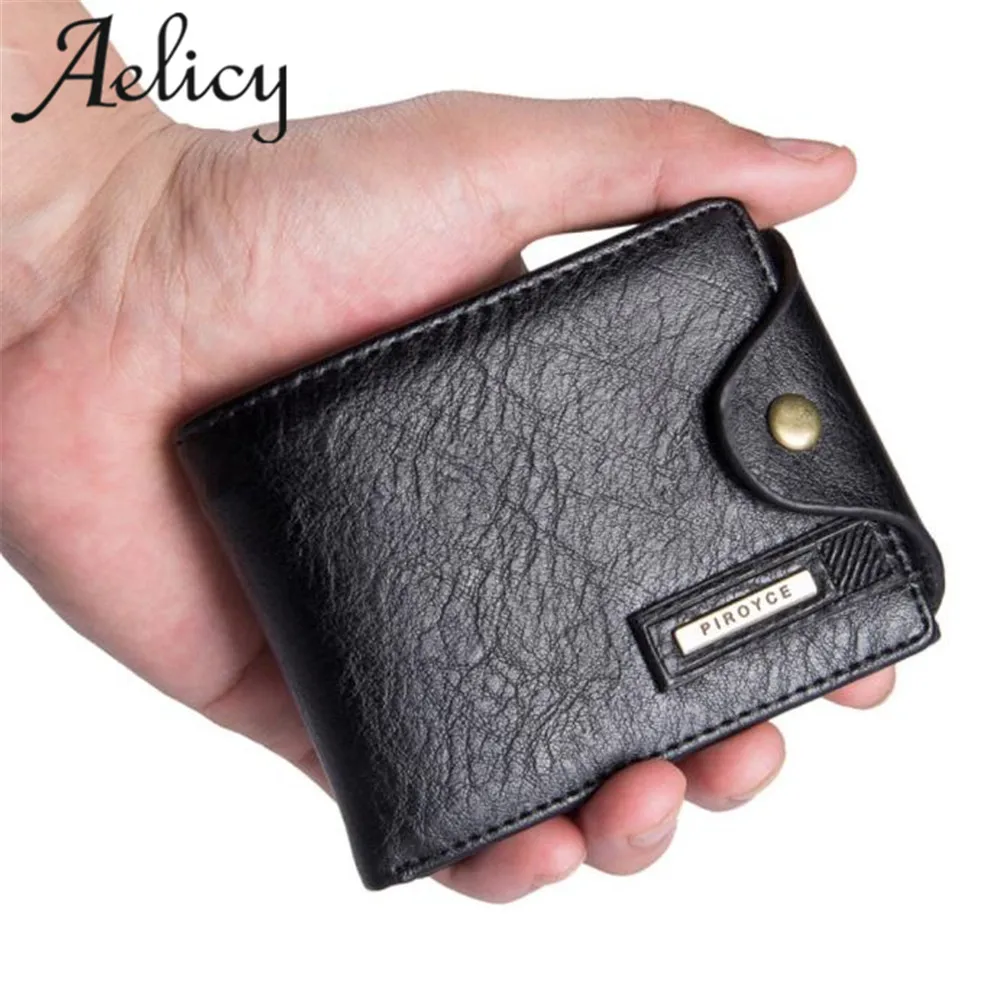 Aelicy, хит, модный светильник, высокое качество, для мужчин, для мальчиков, кожаный держатель для карт, кошелек на молнии, кошелек, сумочка, клатч