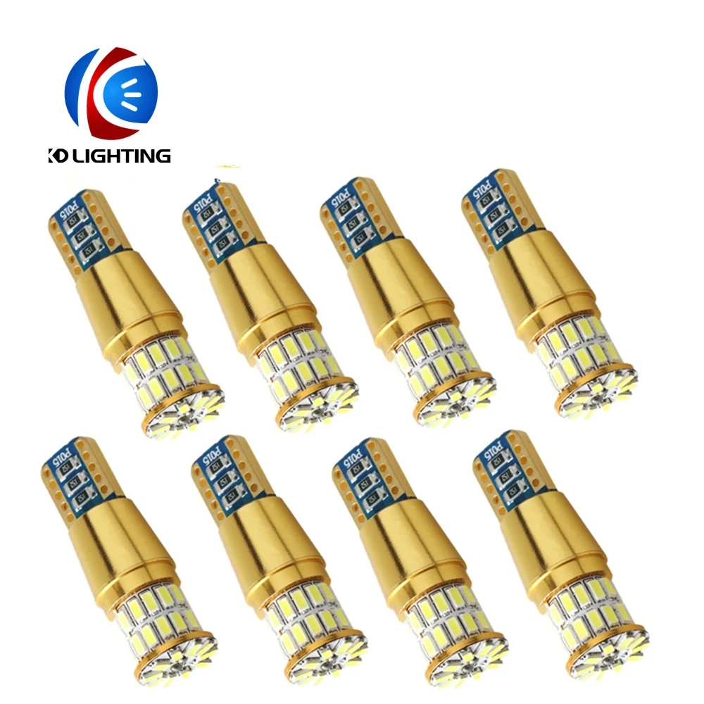 KD 1 шт./лот 3014 38SMD T10 Canbus Whit автомобильная лампа постоянного тока неполярность