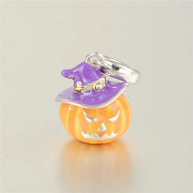 Ювелирные изделия на Хэллоуин Маленькая подвеска в виде тыквы подвески из