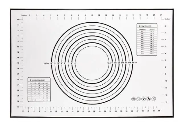 Pastry Boards Black XITUO нержавеющая сталь 17 дюймов Скалка регулируемого размера Кондитерские доски съемное кольцо для теста и помадки ролик выпечки хлебная выпечка - Цвет: Pastry Boards Black