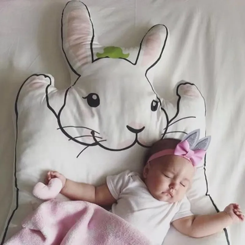 Детский игровой коврик женские зимние домашние тапочки с милыми кроличьими