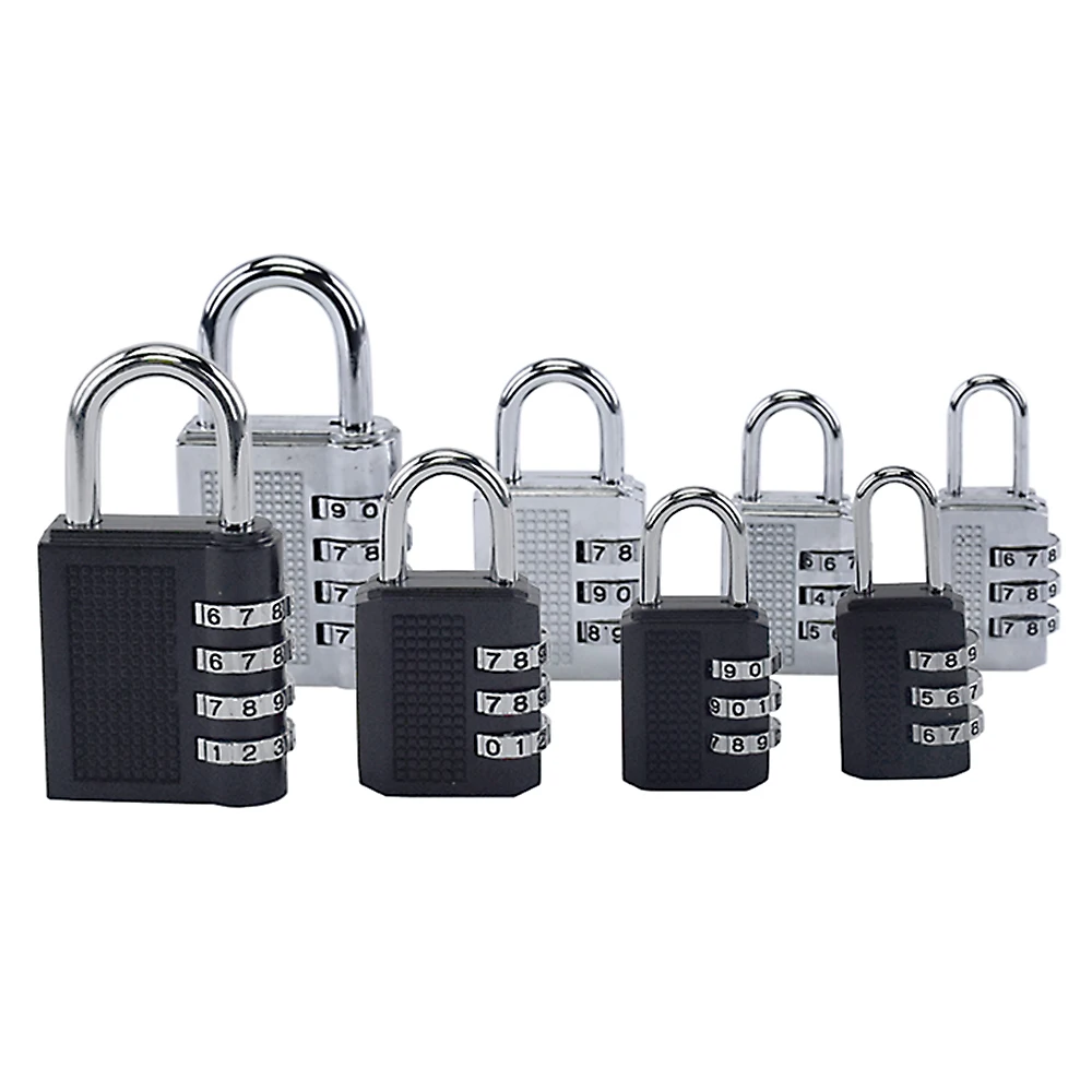 Цинковый сплав Комбинации lock password Замок Сбрасываемый для Чемодан Замки