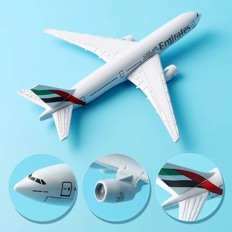 16 см сплав модель самолета Lufthansa Thai Emirates A380 Медвежонок A320 Израиль ОАЭ B777 Бразилия GOL Boeing 737