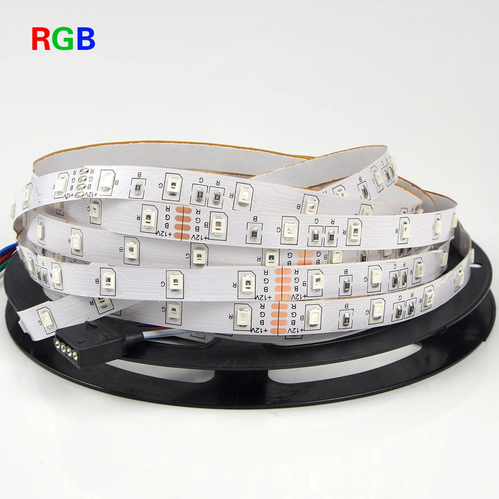 1 комплект 5 м или 10 2835 SMD RGB светодиодный ленточный светильник декоративная лента +