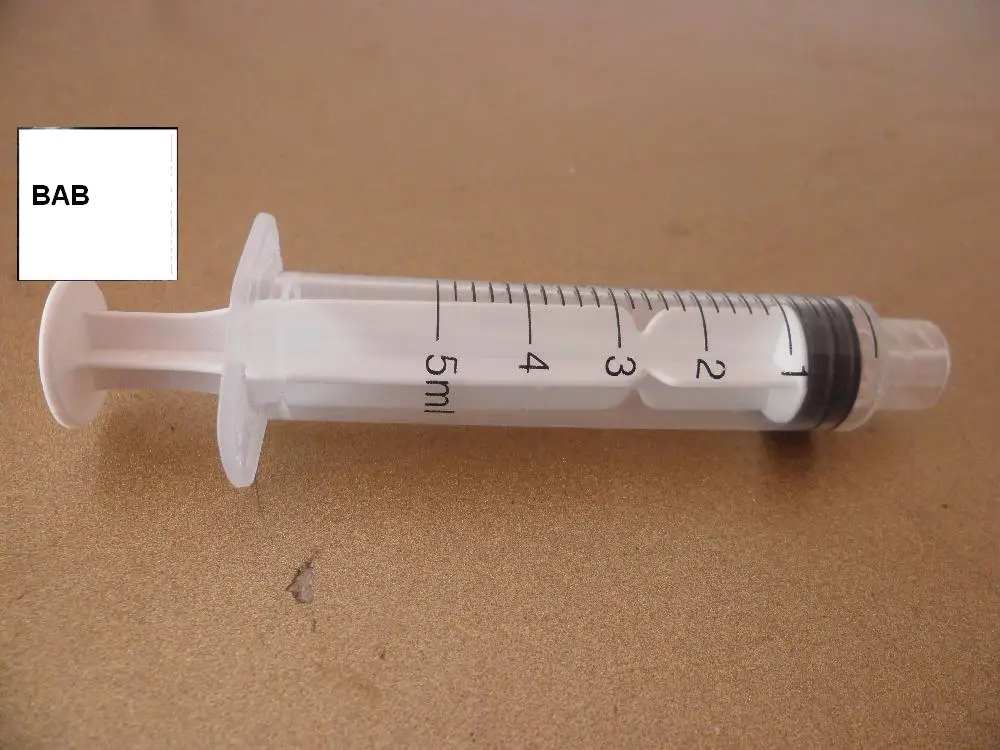 50 шт. пластиковые шприцы для дозирования жидкостей 5 куб. См|dispenser epoxy|syringe