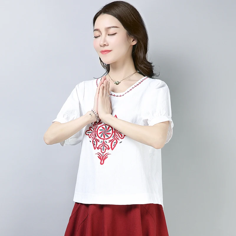 Хлопок белье короткий рукав футболки женские 2018 Лето жира мм свободные большой