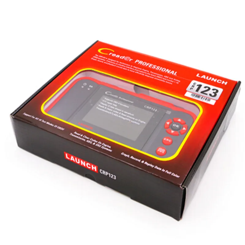 Старт X431 CRP123 obd2 код читателя сканер Тесты двигателя/ABS/SRS/AT X-431 CRP 123 инструмент