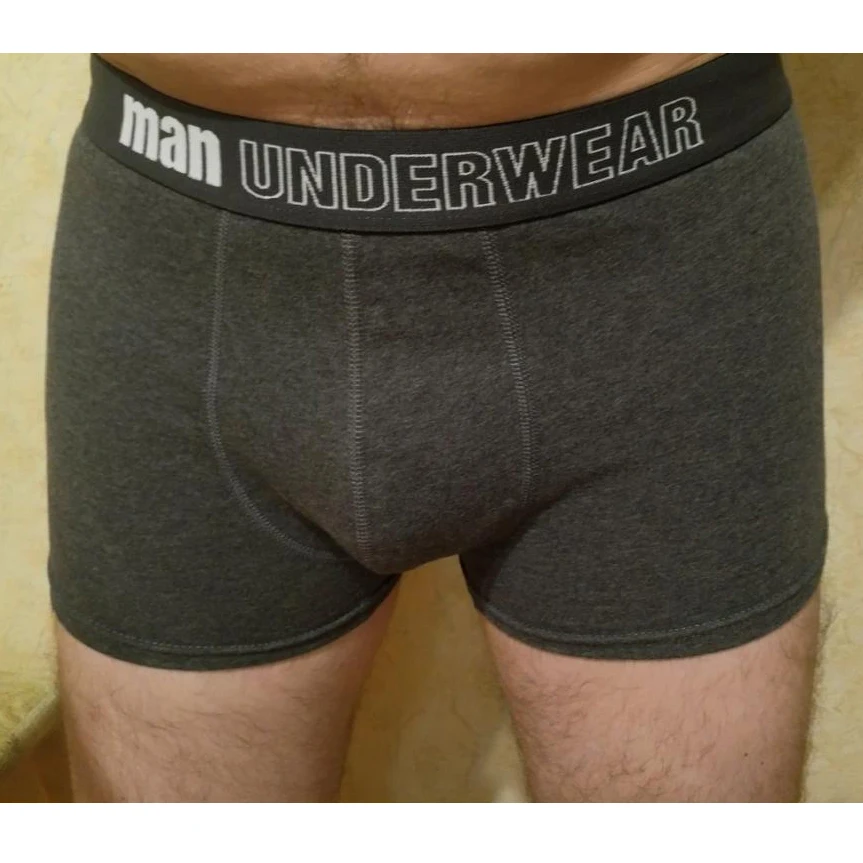 4pcs/Lot Sexy Cotton Underwear Cueca Boxer Men Shorts Solid Men'S Clothing Boxers Panties Guy Mens Plus Size XXL 3XL | Мужская