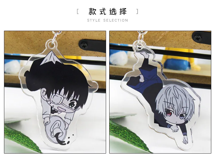 Japanese anime figure Acrylic tokyo ghoul chan keychain | Игрушки и хобби