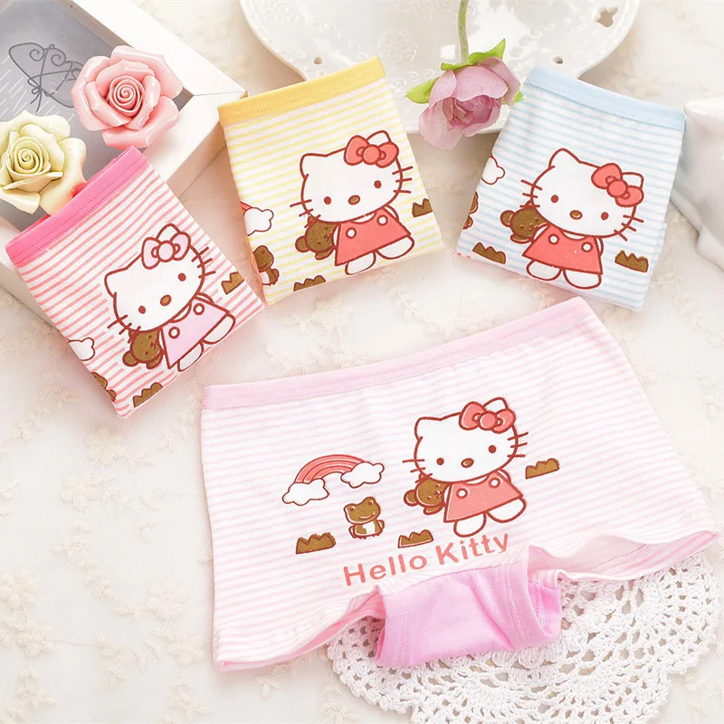 Трусики Детские/для мальчиков/девочек нижнее белье в полоску с мультяшным