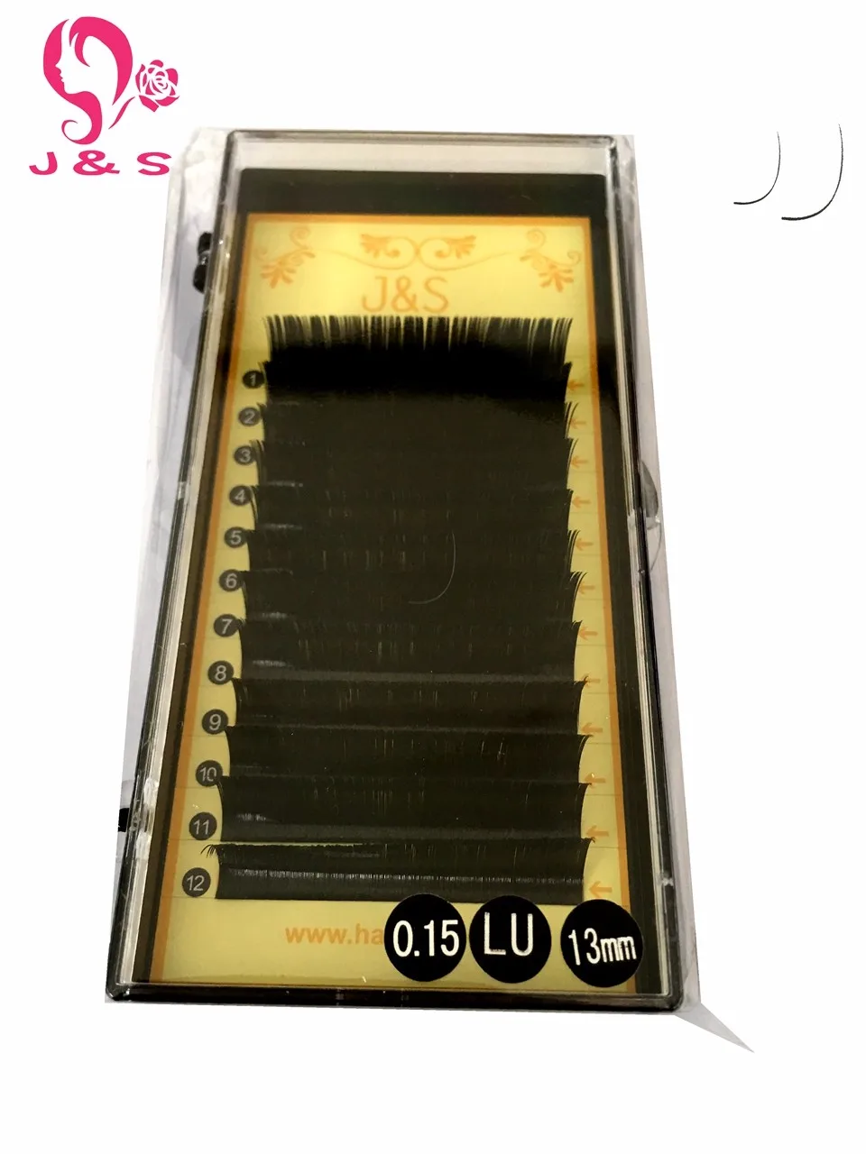 J& S очаровательные LU L ресницы 2 шт эллипса плоские искусственные накладные ресницы из норки, плоские ресницы, Эллипсы ресницы, паз ресницы
