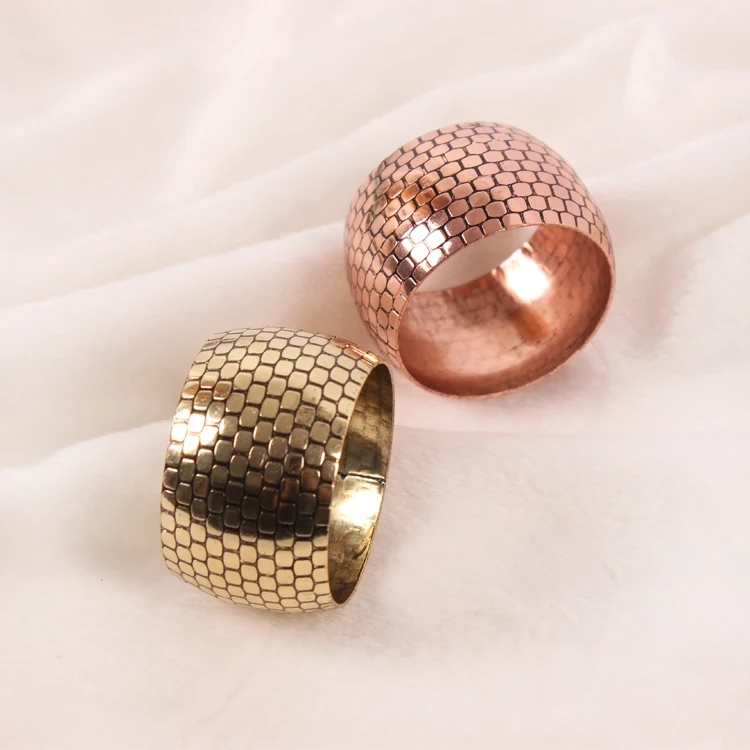 12 шт./лот новая модель отеля комната барабанная металлическая салфетка пряжка