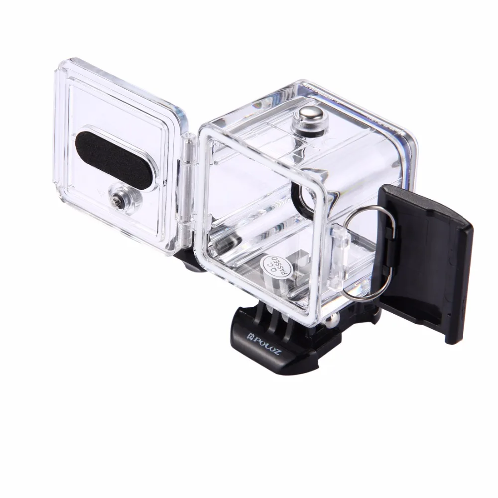 PU218 Shockproof Protective Diving Shell Box Underwater Waterproof Camera Housing Case Cover For GoPro HERO4 HERO5Session | Электроника