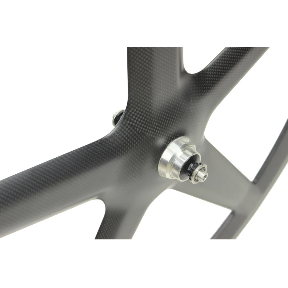 Карбоновое колесо с пяти спицами для спортивного гоночного велосипеда новатек