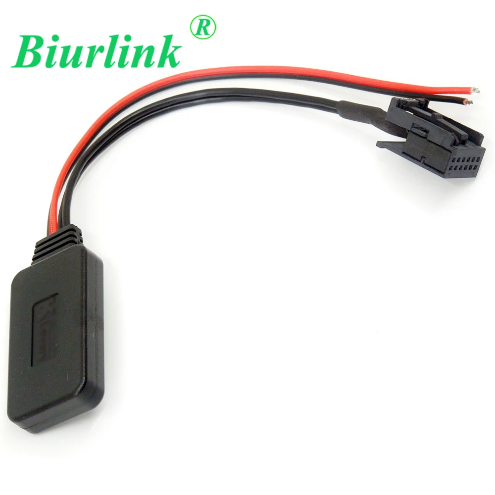 

Biurlink Car Bluetooth Module Radio Stereo Aux Cable Adapter Wireless Audio Input for Opel CD70 NAVI DVD90 NAVI CD30 MP3 CDC40