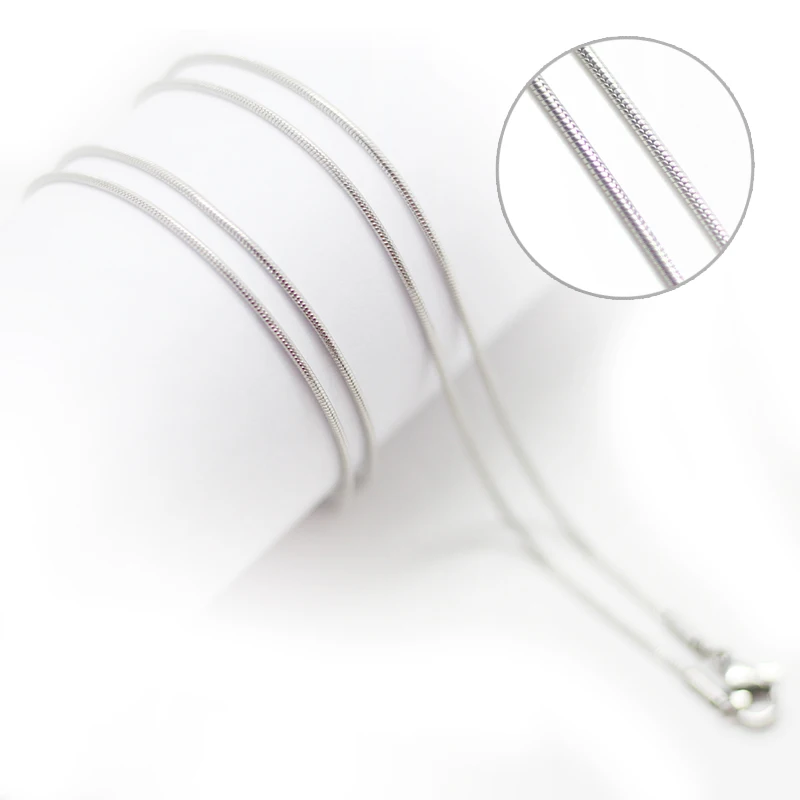 10 шт/лот из нержавеющей стали высокого качества ожерелье цепочка змеиная кожа