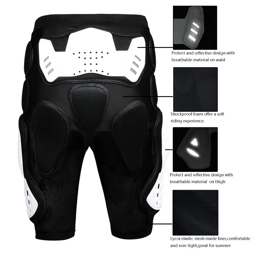CHCYCLE Pantalon moto cross брюки moto rcycle гоночные Короткие штаны Защитное снаряжение защита от падения сопротивление панцири брюки хип мото брюки