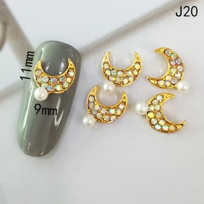 HNUIX сплав для дизайна ногтей Стразы ногти драгоценные камни Decoracion strass японские кристаллы гвозди камень 10 шт 3d ногтей искусство - Цвет: J20