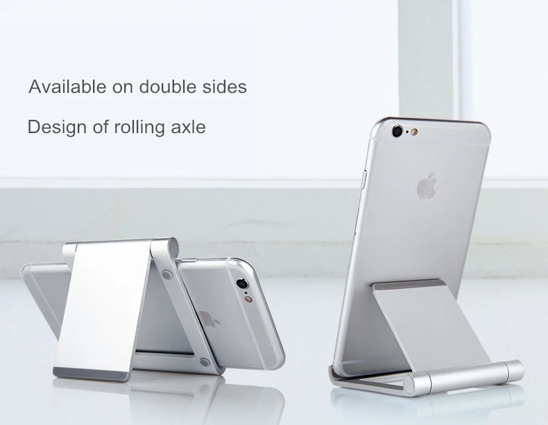 Сплав металла настольный телефон стенд для iPhone 8 7 6 S 5S Универсальный держатель - Фото №1
