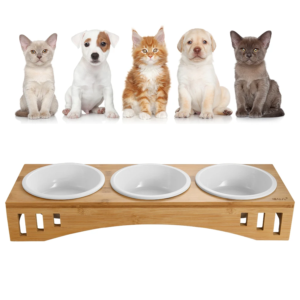 Petacc миска для собак кошек домашних животных щенков пищевая еды кормушка